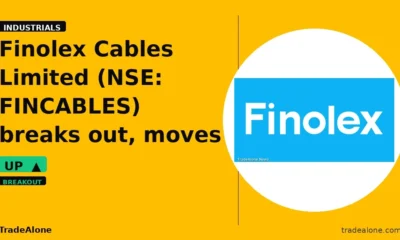 Finolex Cables Limited FINCABLES breaks out