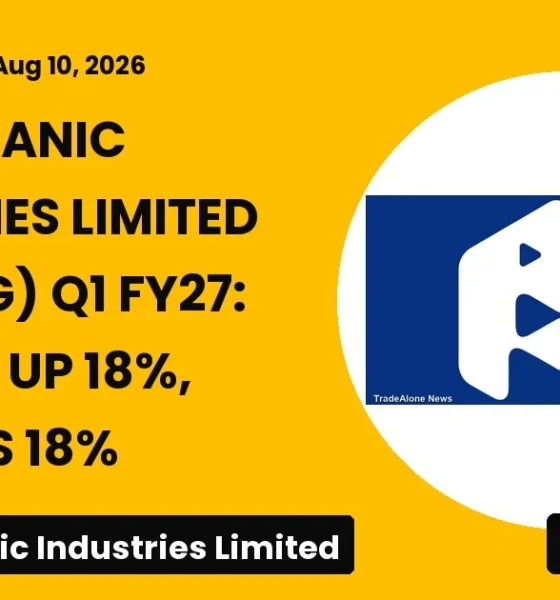 Fine Organic Industries Limited Fineorg Q1 FY27 Results