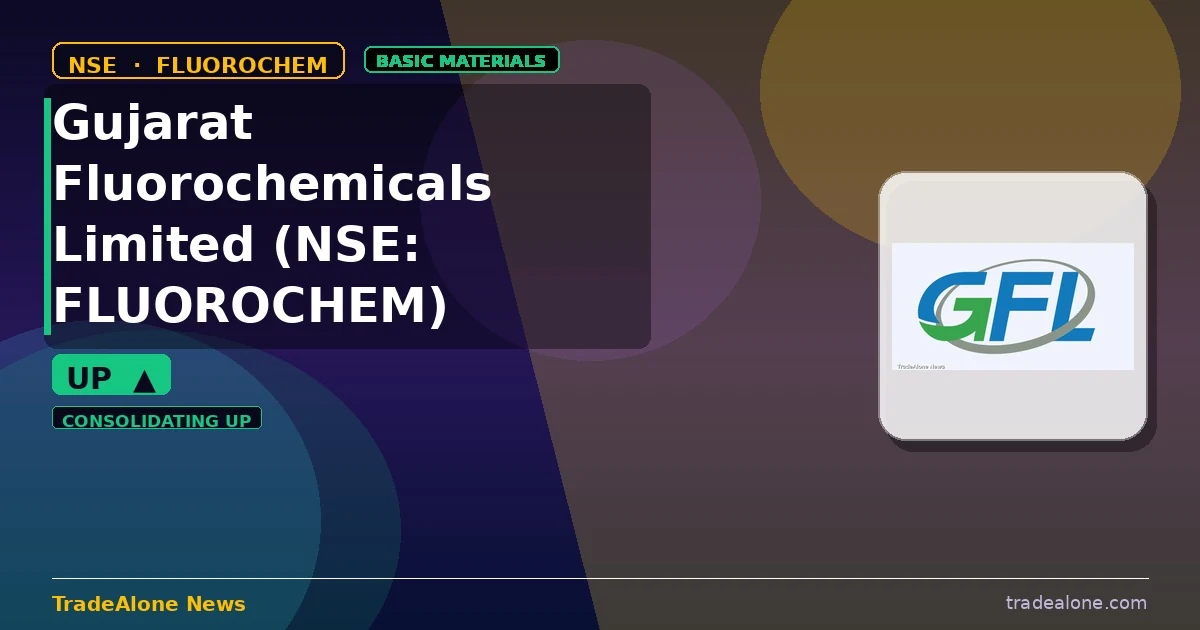 Gujarat Fluorochemicals Limited NSE: FLUOROCHEM extends gains