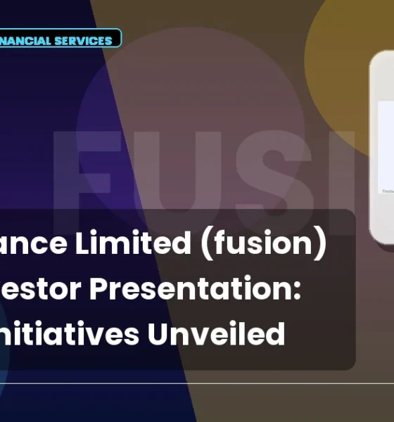 Fusion Finance Limited Fusion Q1 FY27 Investor Presentation
