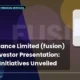 Fusion Finance Limited Fusion Q1 FY27 Investor Presentation