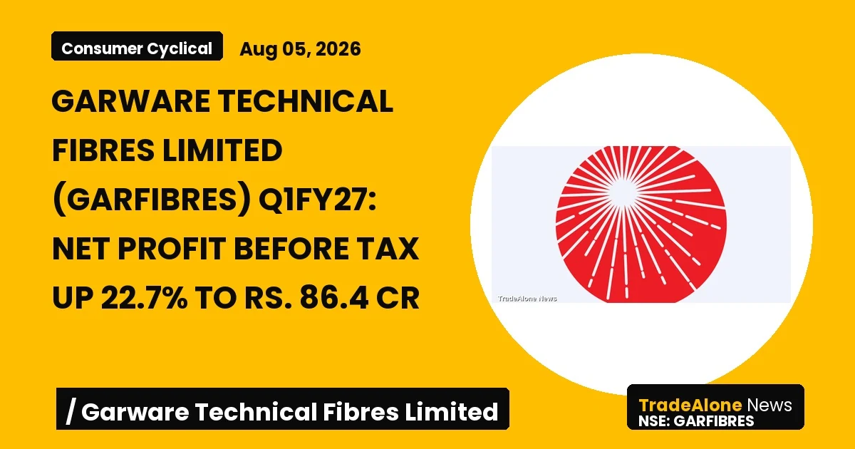 Garware Technical Fibres Limited Garfibres Q1fy27 Results
