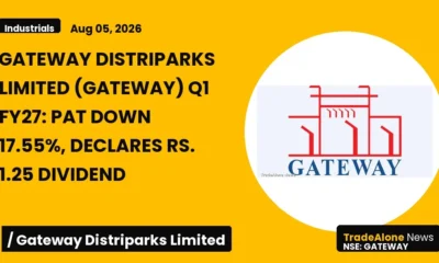 Gateway Distriparks Limited Gateway Q1 FY27 Results