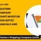 The Great Eastern Shipping Company Limited Geship Q1 FY27 Investor Presentation
