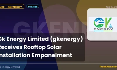 Gk Energy Limited Gkenergy Rooftop Solar Installation Empanelment