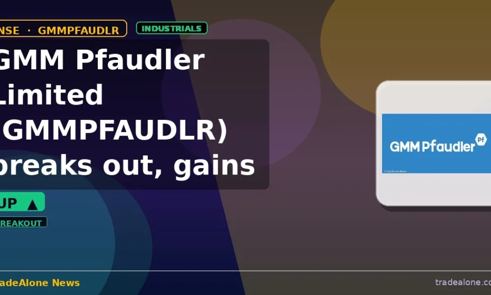 GMM Pfaudler Limited GMMPFAUDLR breaks out