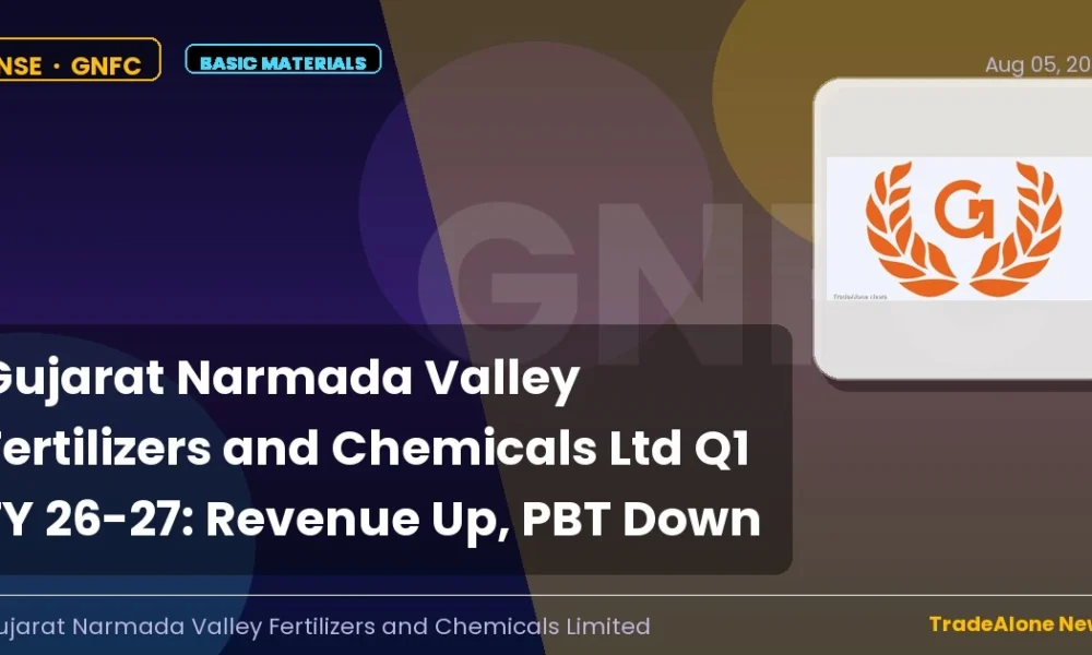 Gujarat Narmada Valley Fertilizers and Chemicals Ltd Q1 Fy26-27 Results