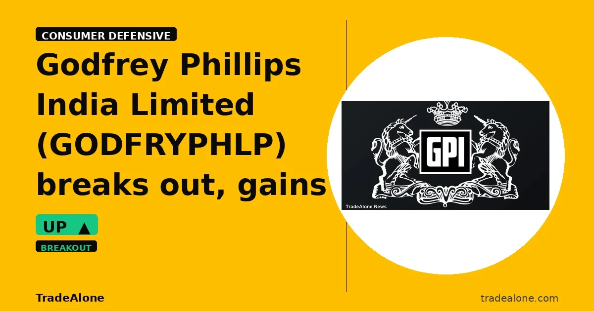 Godfrey Phillips India Limited GODFRYPHLP breakout