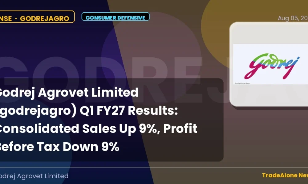 Godrej Agrovet Limited Godrejagro Q1 FY27 Results