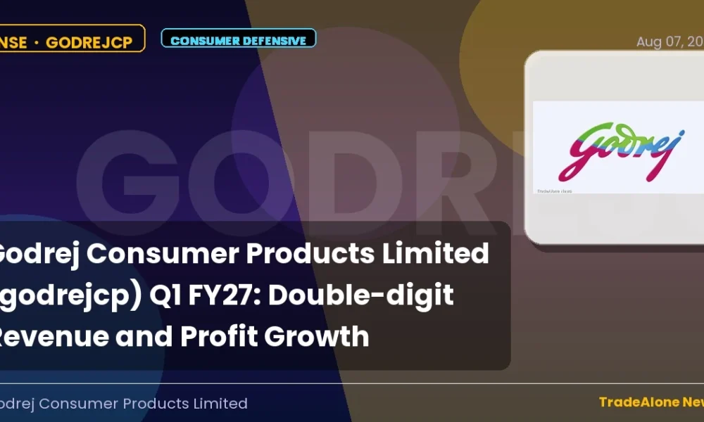 Godrej Consumer Products Limited Godrejcp Q1 FY27 Results