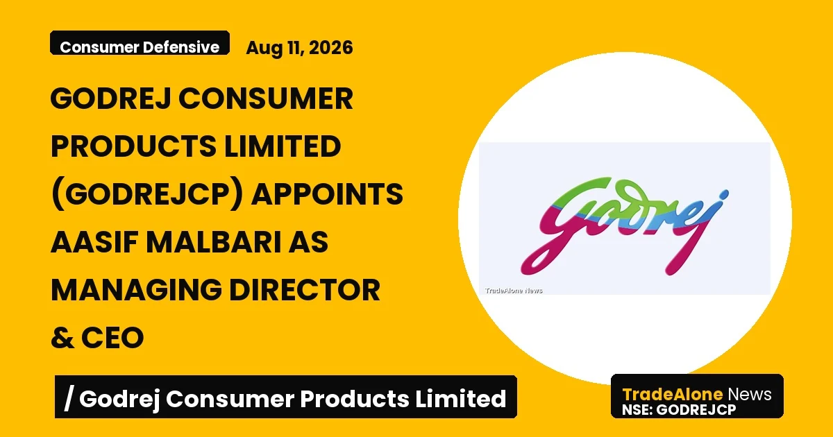 Godrej Consumer Products Limited Godrejcp New MD CEO