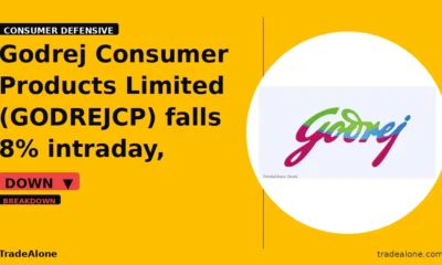 Godrej Consumer Products Limited GODREJCP falls 8% intraday