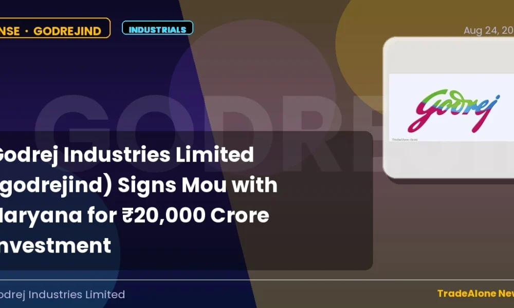 Godrej Industries Limited Godrejind ₹20,000 Crore Investment