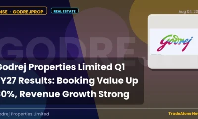 Godrej Properties Limited Godrejprop Q1 FY27 Results