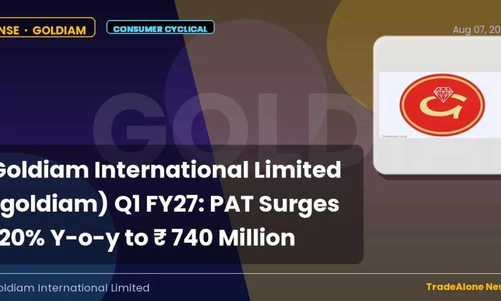 Goldiam International Limited Goldiam Q1 FY27 Results