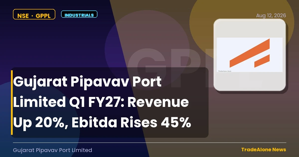 Gujarat Pipavav Port Limited GPPL Q1 FY27 Results