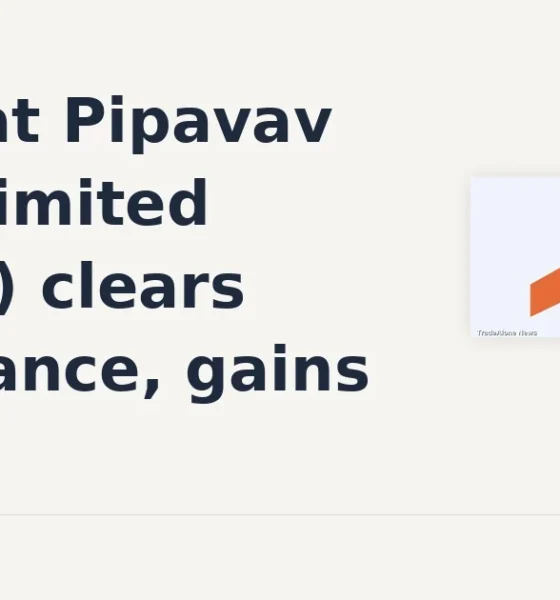 Gujarat Pipavav Port Limited GPPL clears resistance