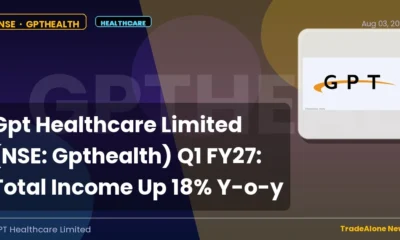 Gpt Healthcare Limited NSE Gpthealth Q1 FY27 Results
