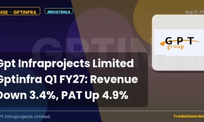 Gpt Infraprojects Limited Q1 FY27 Results