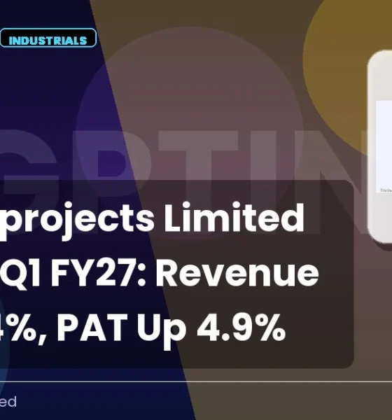 Gpt Infraprojects Limited Q1 FY27 Results