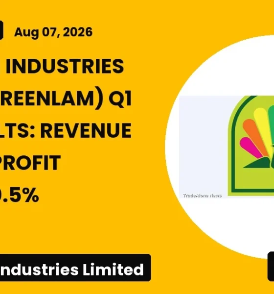Greenlam Industries Limited Greenlam Q1 FY27 Results