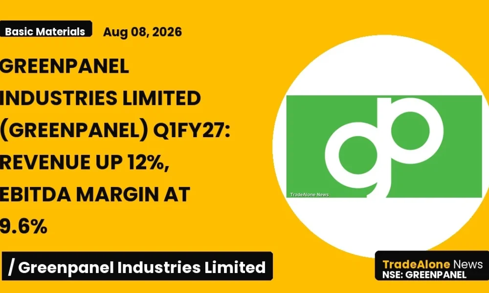 Greenpanel Industries Limited Greenpanel Q1fy27 Results