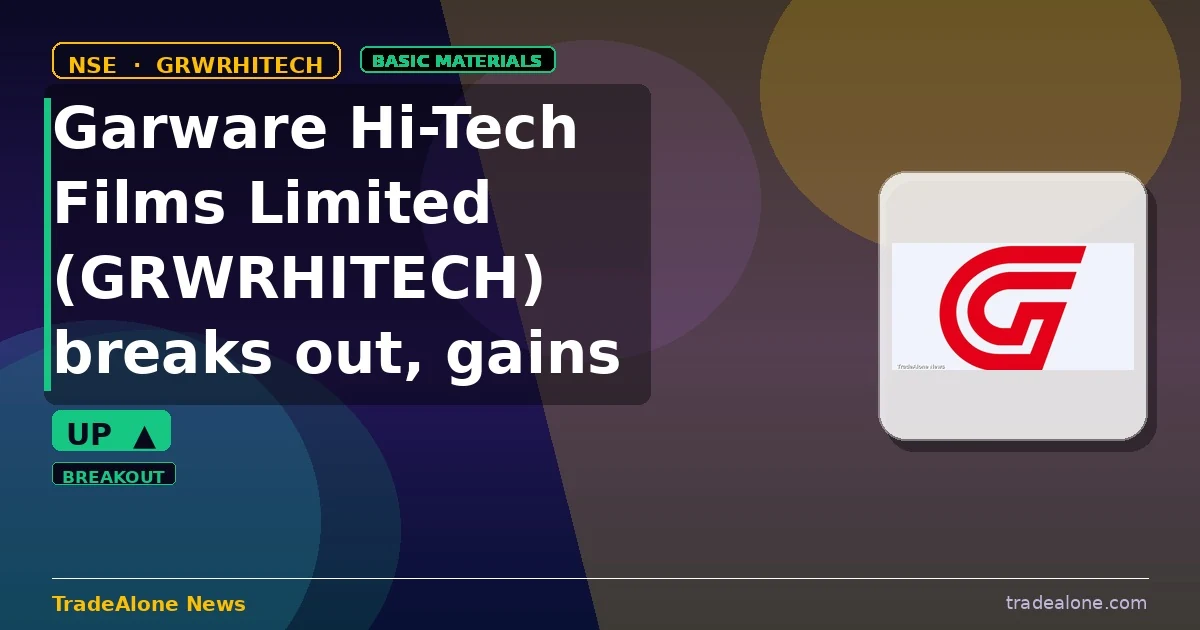 Garware Hi-Tech Films Limited GRWRHITECH breakout