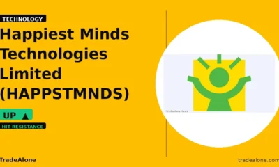 Happiest Minds Technologies Limited HAPPSTMNDS gains 7% intraday