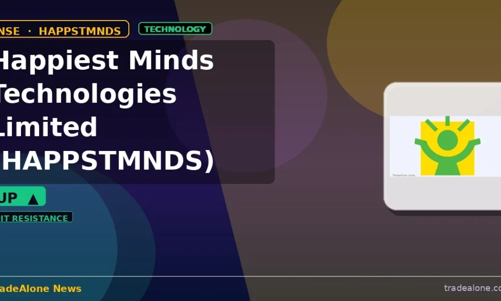 Happiest Minds Technologies Limited HAPPSTMNDS tests resistance
