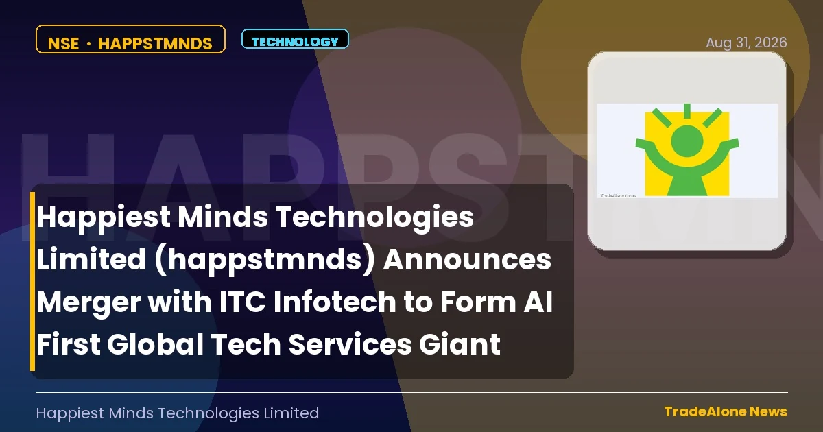 Happiest Minds Technologies Happstmnds Merger with ITC Infotech