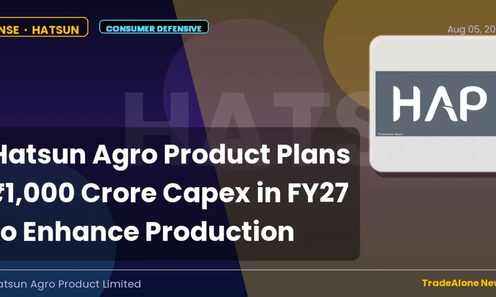 Hatsun Agro Product FY27 Capex