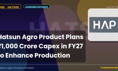 Hatsun Agro Product FY27 Capex