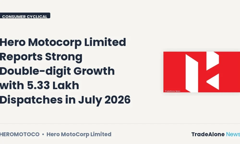 Hero Motocorp Limited Heromotoco July 2026 Dispatches