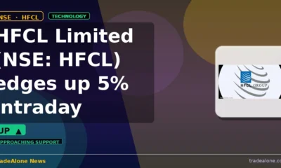 HFCL Limited NSE:HFCL intraday gain