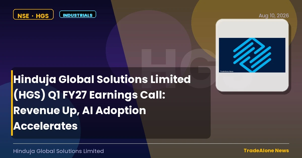 Hinduja Global Solutions Limited HGS Q1 FY27 Earnings Call
