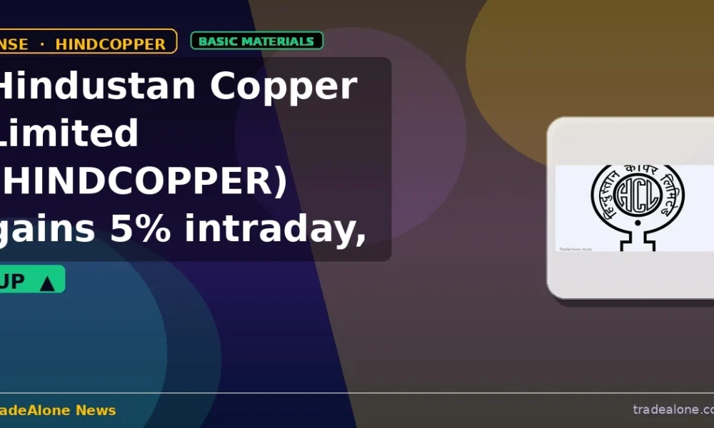 Hindustan Copper Limited HINDCOPPER clears resistance