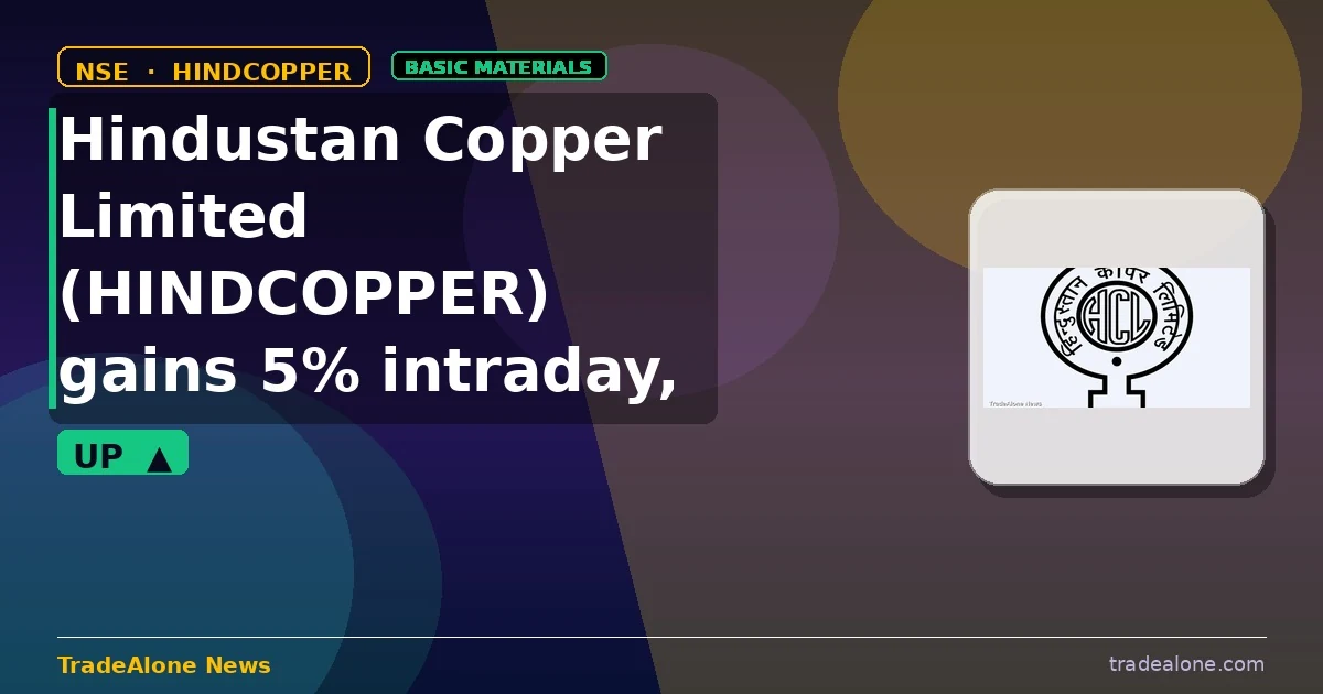 Hindustan Copper Limited HINDCOPPER clears resistance