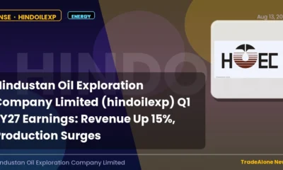 Hindustan Oil Exploration Company Limited Hindoilexp Q1 FY27 Results
