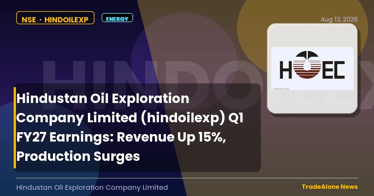 Hindustan Oil Exploration Company Limited Hindoilexp Q1 FY27 Results