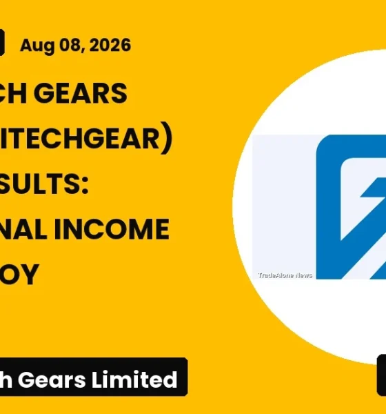 The Hi-tech Gears Limited Hitechgear Q1 FY27 Results