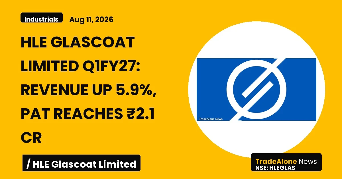 Hle Glascoat Limited Hleglas Q1fy27 Results