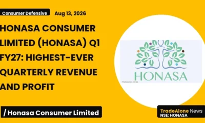 Honasa Consumer Limited Honasa Q1 FY27 Results