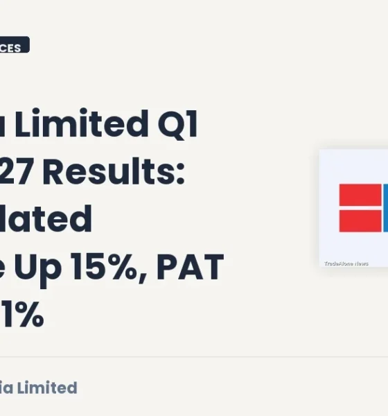 Ht Media Limited Q1 Fy2026-27 Results