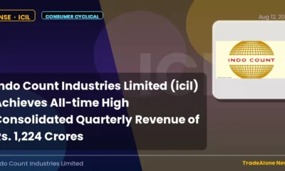 Indo Count Industries Limited ICIL Q1 FY27 Results