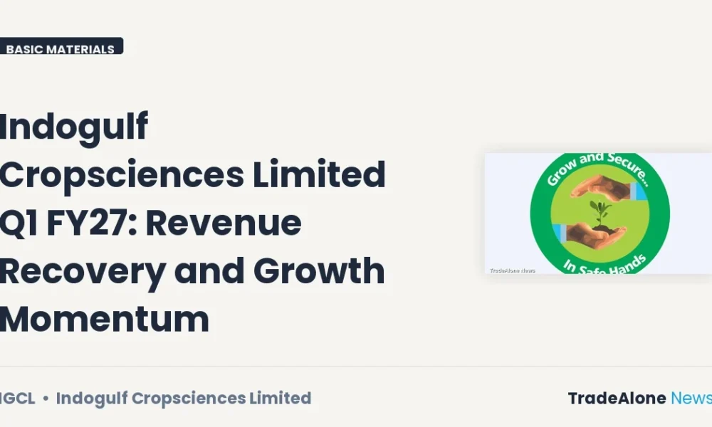 Indogulf Cropsciences Limited Q1 FY27 Earnings