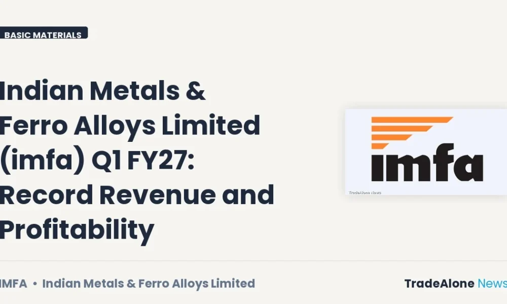 Indian Metals & Ferro Alloys Limited Imfaeq Q1 FY27 Results