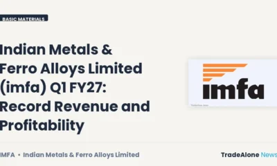 Indian Metals & Ferro Alloys Limited Imfaeq Q1 FY27 Results