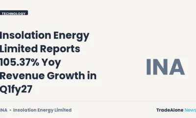 Insolation Energy Limited INA Q1fy27 Revenue Growth