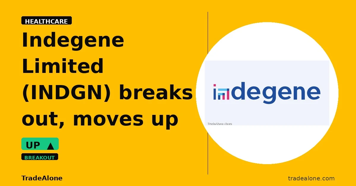 Indegene Limited INDGN breaks out