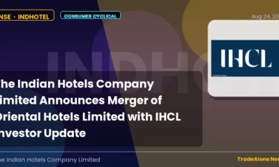 The Indian Hotels Company Limited Indhotel Merger with Oriental Hotels August 2026